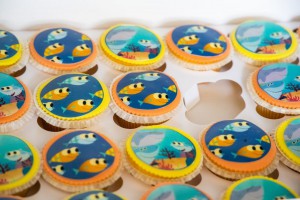 Cupcakes - Baby shark Cupcakes - Baby shark