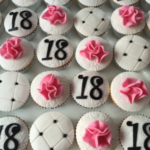 Cupcakes - Sweet 18 cupcakes