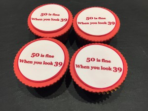 Cupcakes - 50 is fine Cupcakes - 50 is fine