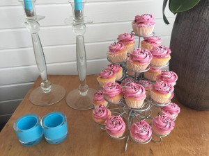 Cupcakes - Mini cupcakes roze toef Cupcakes - Mini cupcakes roze toef