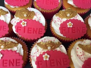 Cupcakes - Gouden kroontje cupcakes Fiene Cupcakes - Gouden kroontje cupcakes Fiene