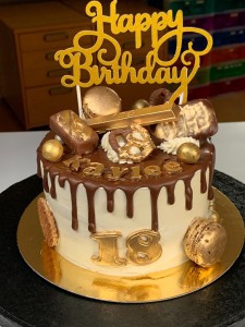 Drip Cake - Dripcake gouden deco Drip Cake - Dripcake gouden deco