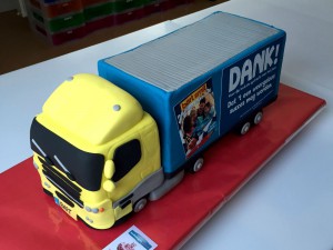 Zakelijk - 3D vrachtwagentaart voor Bart Smit Zakelijk - 3D vrachtwagentaart voor Bart Smit