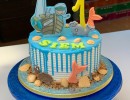 Drip cake - Zeilboot fototaart dripcake Siem