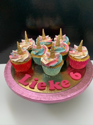 Cupcakes - Unicorn cupcakes Lieke Cupcakes - Unicorn cupcakes Lieke