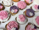 Cupcakes - Cupcakes in wit roze paars