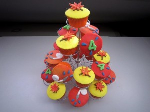 Cupcakes - Cupcakes in thema brandweer Cupcakes - Cupcakes in thema brandweer